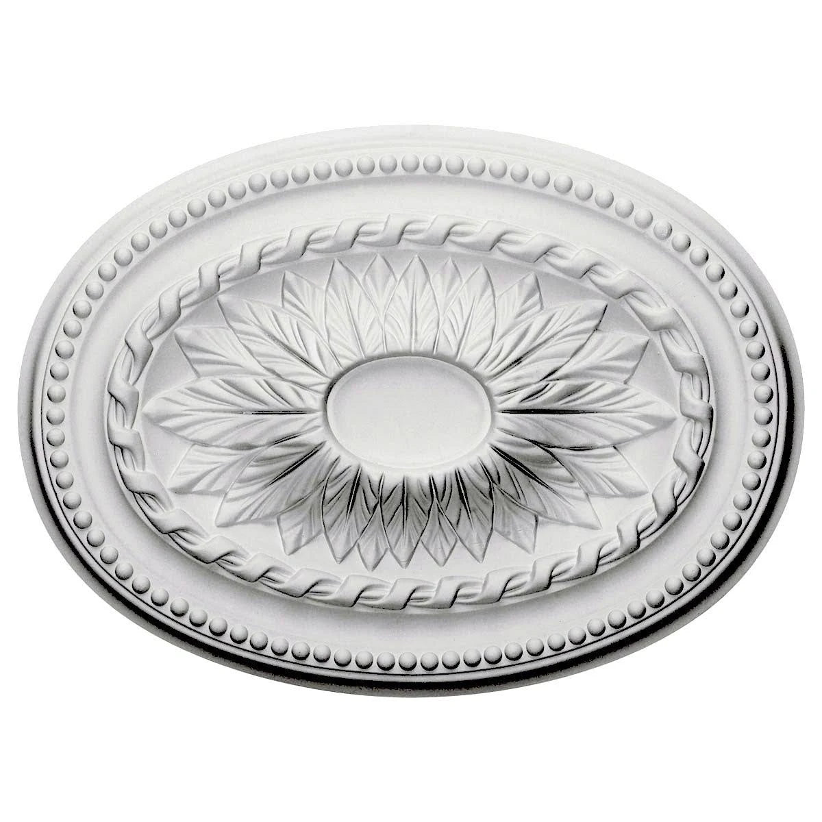 Hand-Painted Pewter Ceiling Medallion E5806