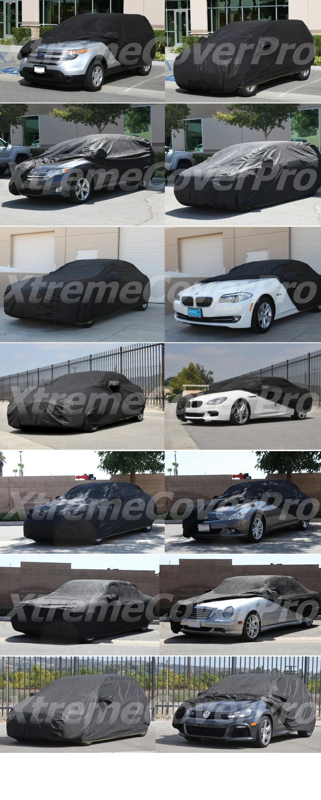 Black Car Cover Z278