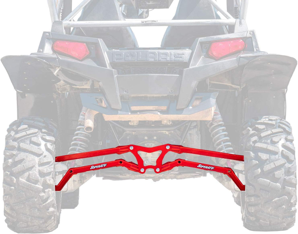 Black Boxed Rear Radius Arms for Polaris RZR XP 900 W613772