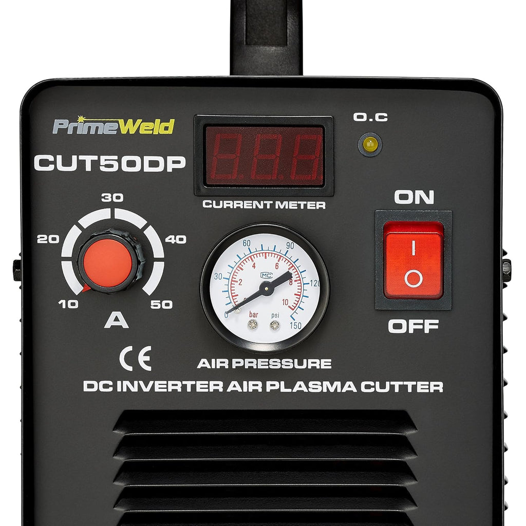 Plasma Cutter with Non-Touch Pilot Arc, Dual-Voltage, 1/2" Clean Cut E969428