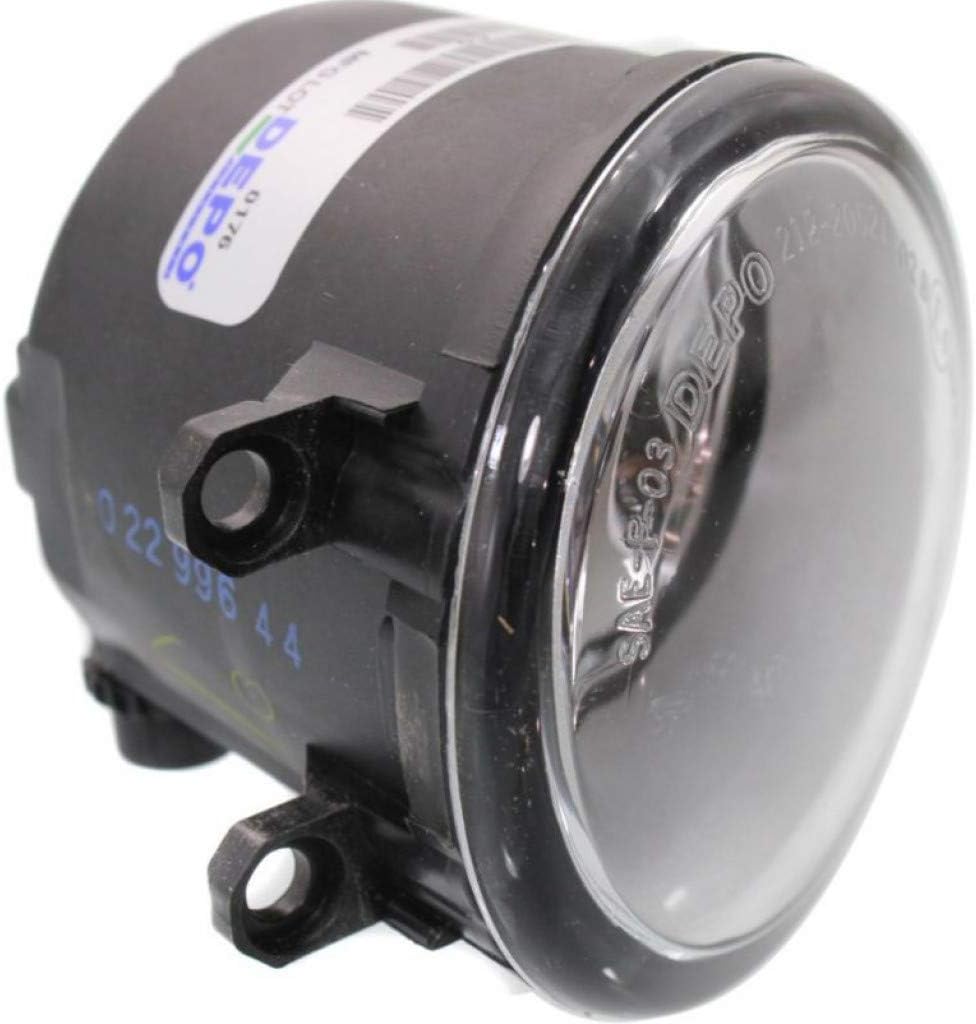 Fog Light Assembly for Toyota Venza 2009 2010 2011 2012 Driver Side Left DOT Certified Pack of 2 C578515
