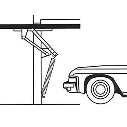 Universal One-Piece Garage Door Hardware Kit A86017