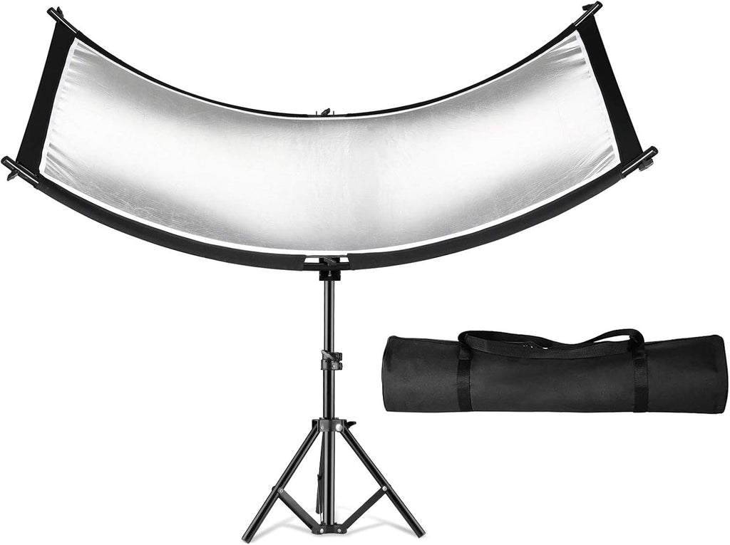 Clamshell Light Reflector Diffuser with Light Stand and Carry Bag N9136