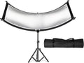 Clamshell Light Reflector Diffuser with Light Stand and Carry Bag N9136