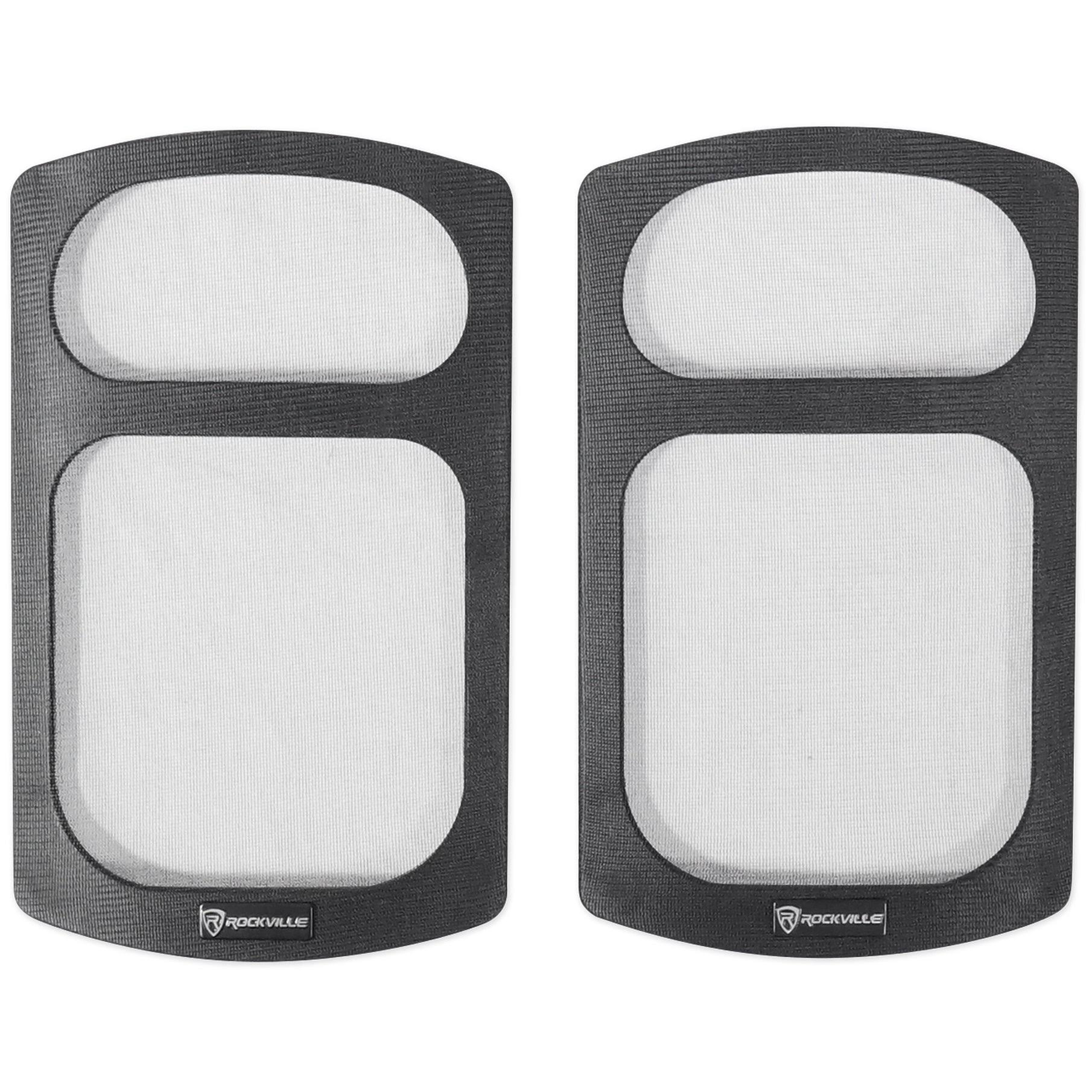 5x22 Powered Bluetooth Bookshelf Speakers with Stands W47883