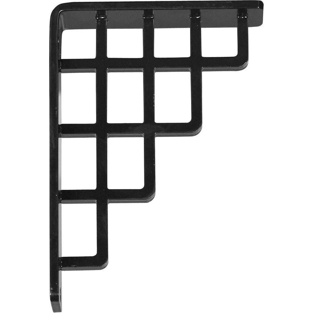 Wrought Iron Bracket Antiqued Bronze Triple Center brace M397079