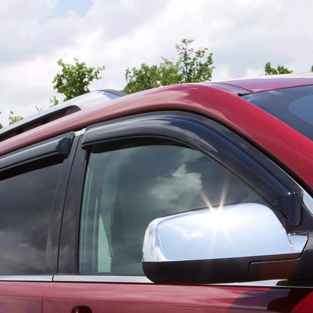 Dark Smoke 4-Piece Side Window Deflector S169