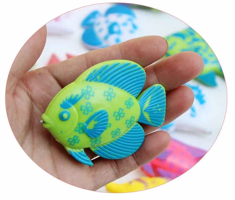 Magnetic Fishing Toy Set with 1 Fishing Rod and 6 Cute Fishes M4189
