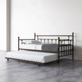 Bronze Metal Daybed and Trundle C480189