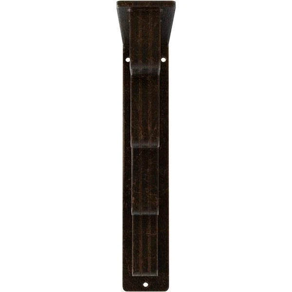 Wrought Iron Bracket Antiqued Bronze Triple Center brace M397079
