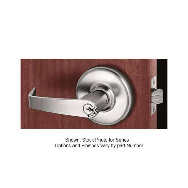 Satin Brass Cylindrical Lock U90210