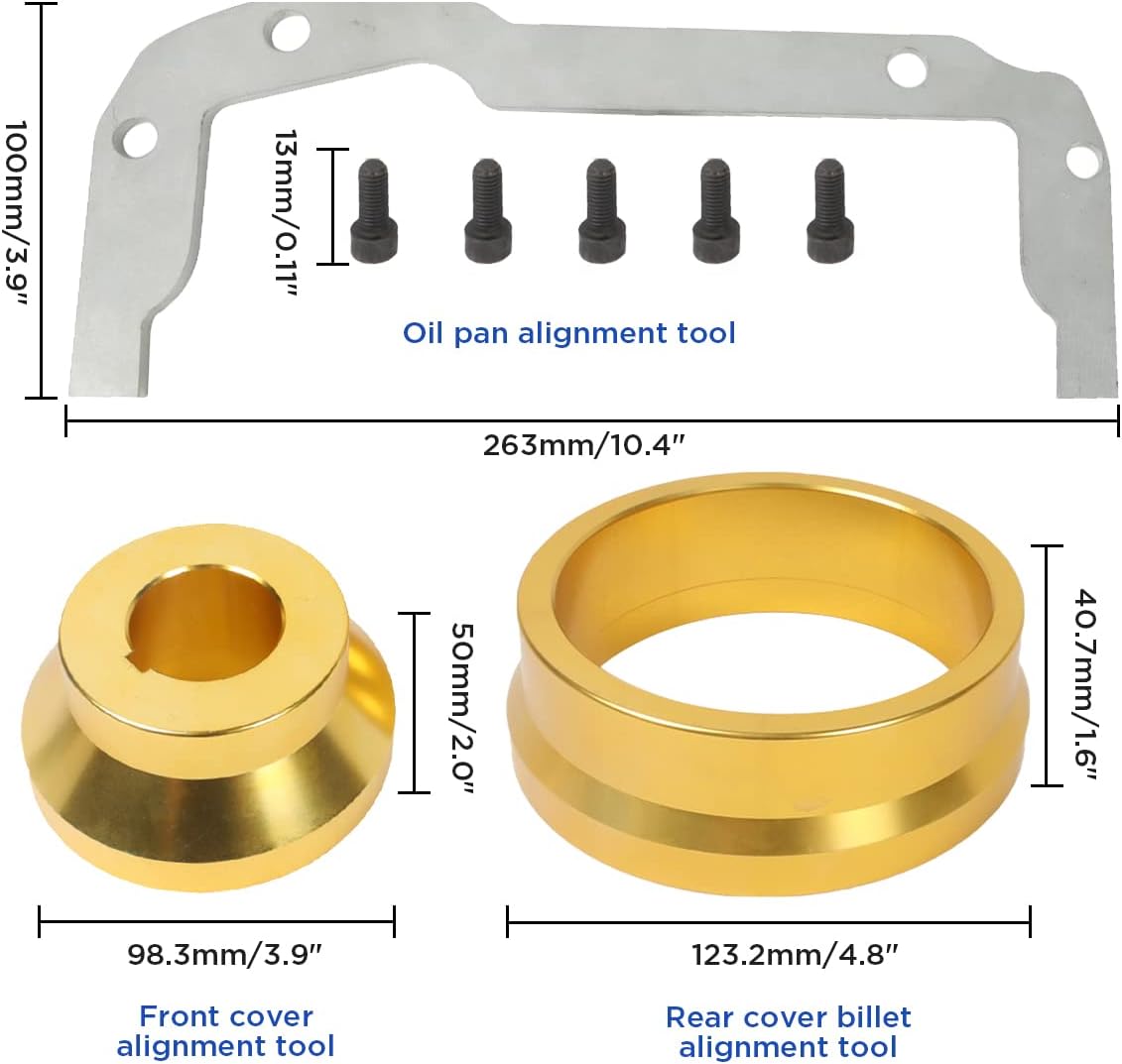 LS Engine Front and Rear Main Seal Alignment Tool Kit, Pack of 2 M8601
