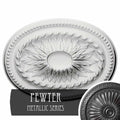 Hand-Painted Pewter Ceiling Medallion E5806