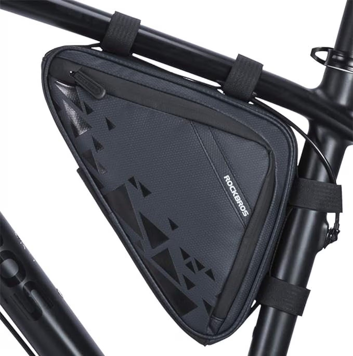 Bike Triangle Frame Bag with Two Side Pockets, 1.5L O34107
