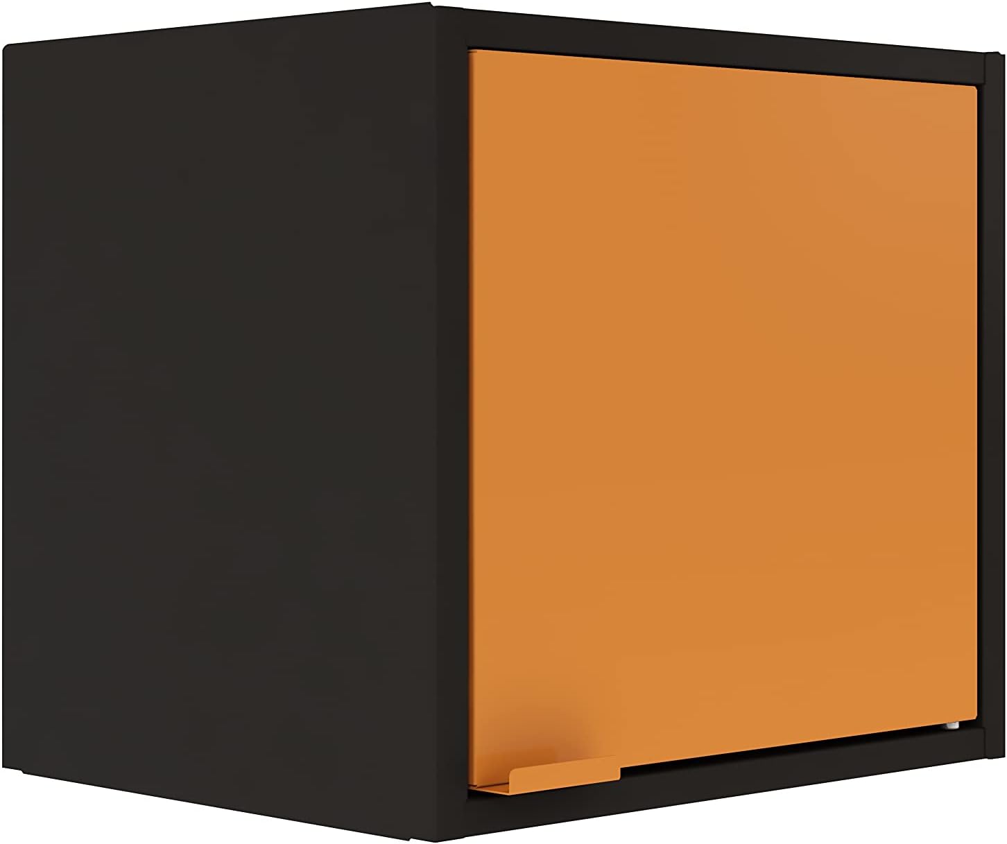 Blue Wall-Mounted Steel Niche Cabinet U635