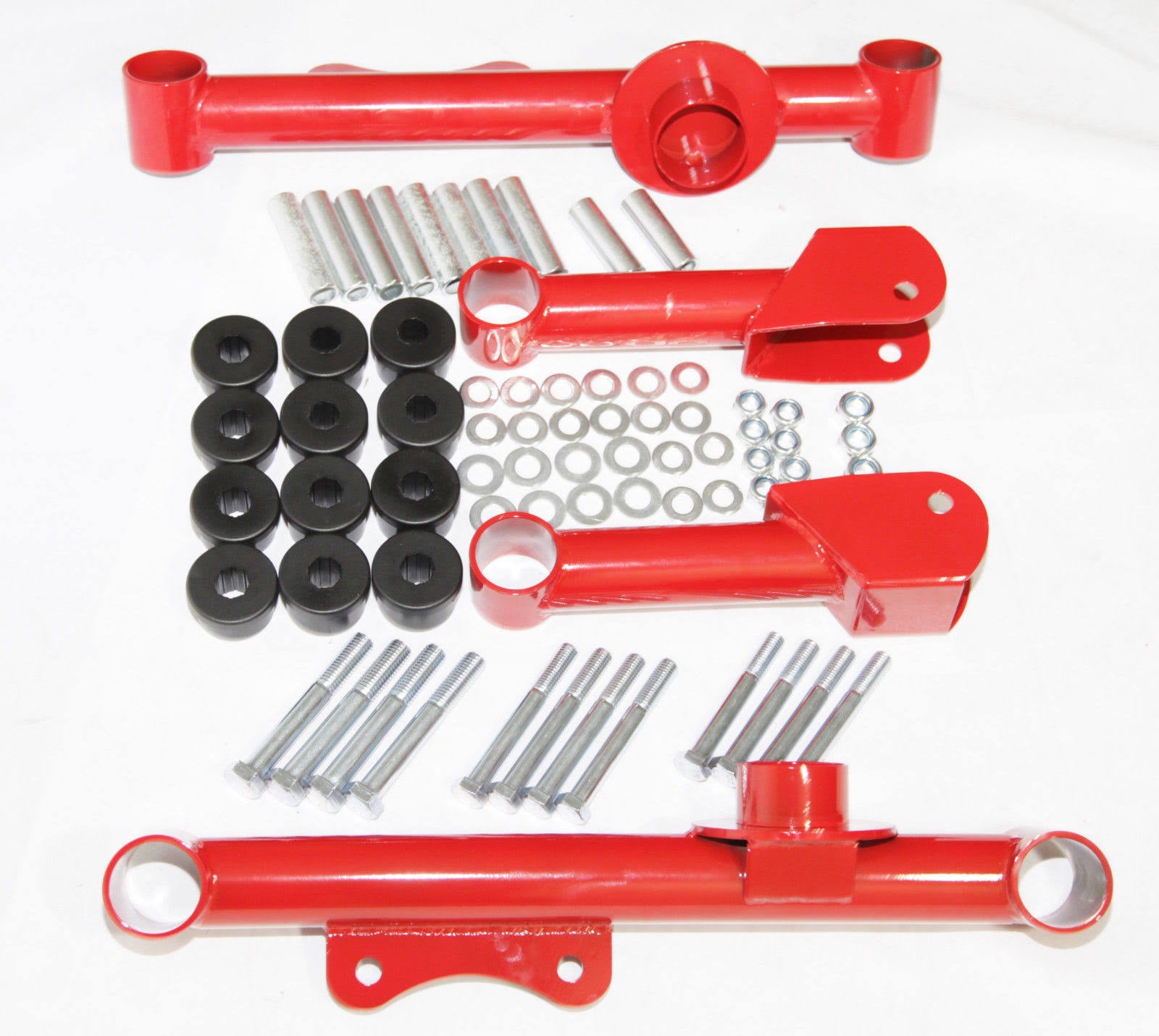 Red Tubular Control Arms for Ford Mustang Y76849