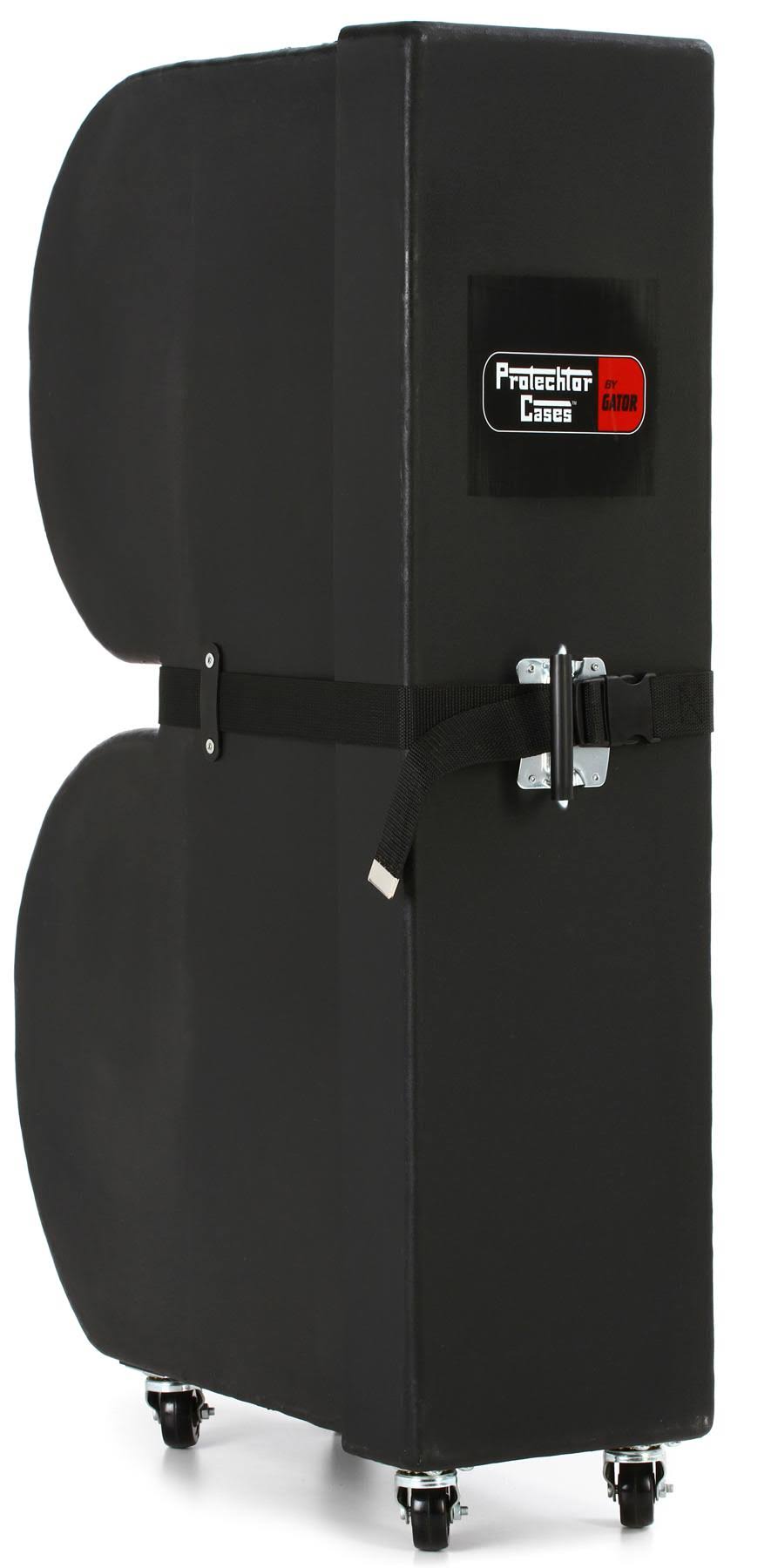 Upright Timbale Case with Wheels P80939