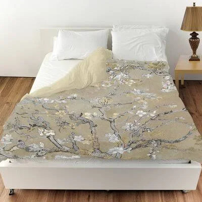 Queen Floral Duvet Cover E549