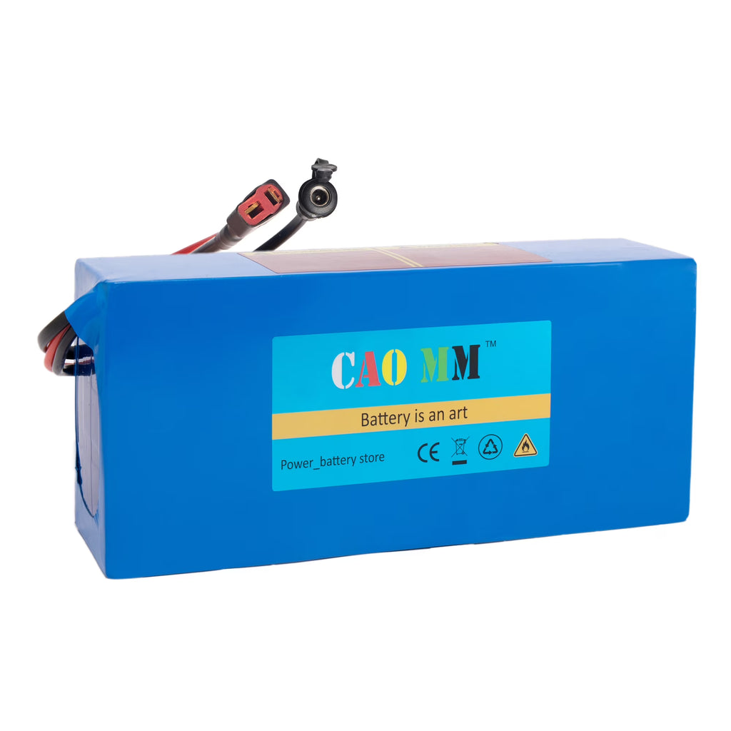 48V 14Ah Lithium Battery T-Plug 30A BMS for 1000W Electric Bike Q925
