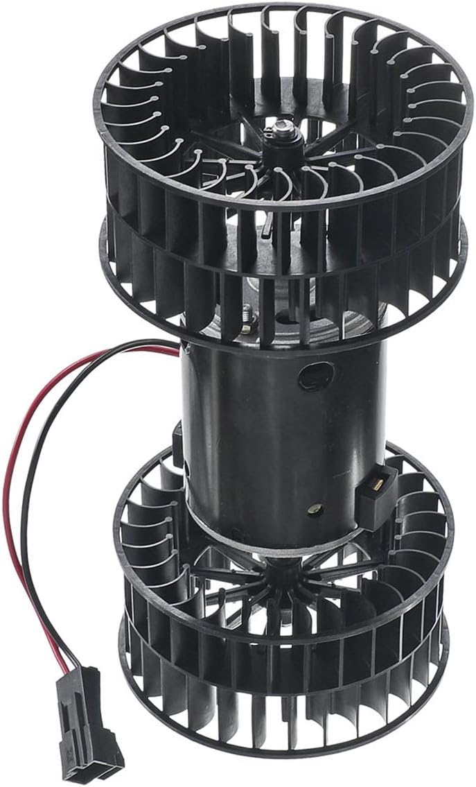 Heater Blower Motor with Fan Cage, Single Speed 12V, Pack of 2 A717255