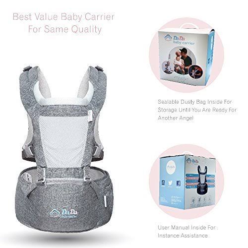 Ergonomic Baby Carrier with Hip Seat I208