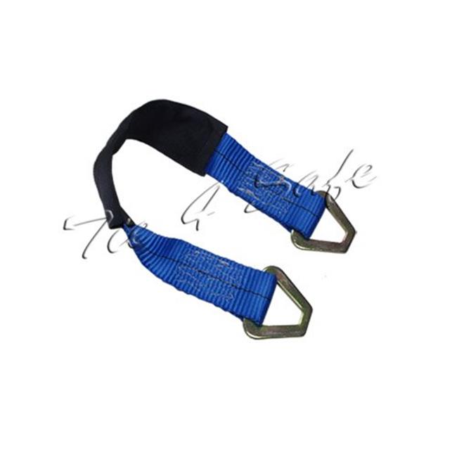 2 x 48 in. Blue Axle Straps with Abrasive Sleeve & Delta Ring - 12 Piece G690951
