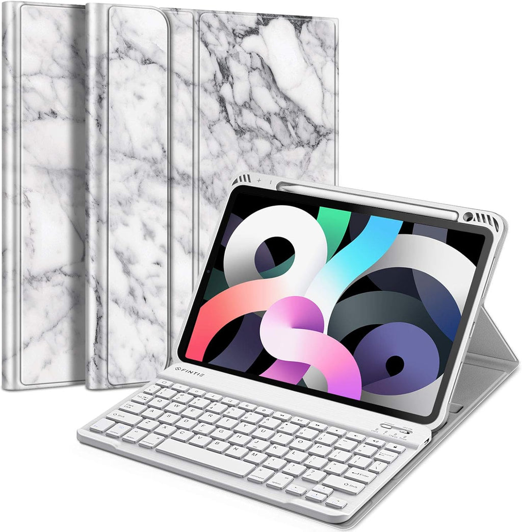 Green Keyboard Case for iPad Air 4th Generation 10.9 Inch 2020 with Detachable Bluetooth Keyboard N16103