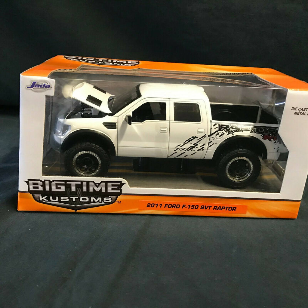 Matt Black 1/24 Diecast Model Pickup Truck P592603
