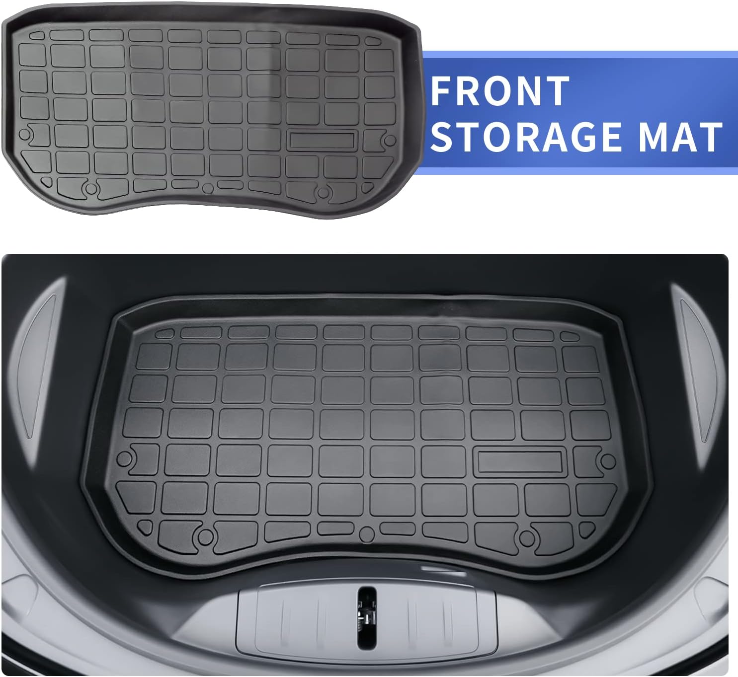 TPE All Weather 3PCS Trunk Mat Cargo Liner T7661