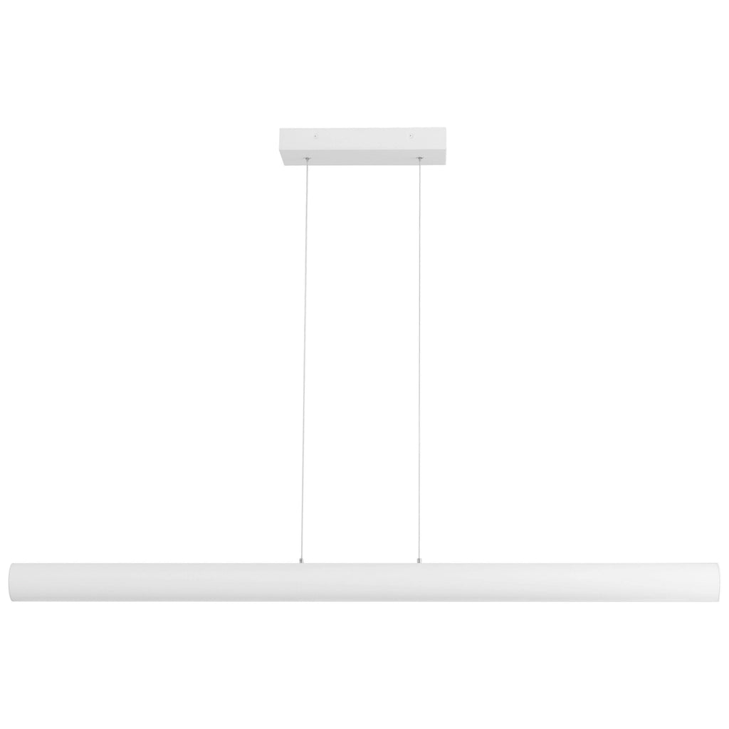 Matte White LED Island Light F675501