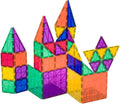 Magnetic Tiles Building Set 56 Pc Set with Car D43282