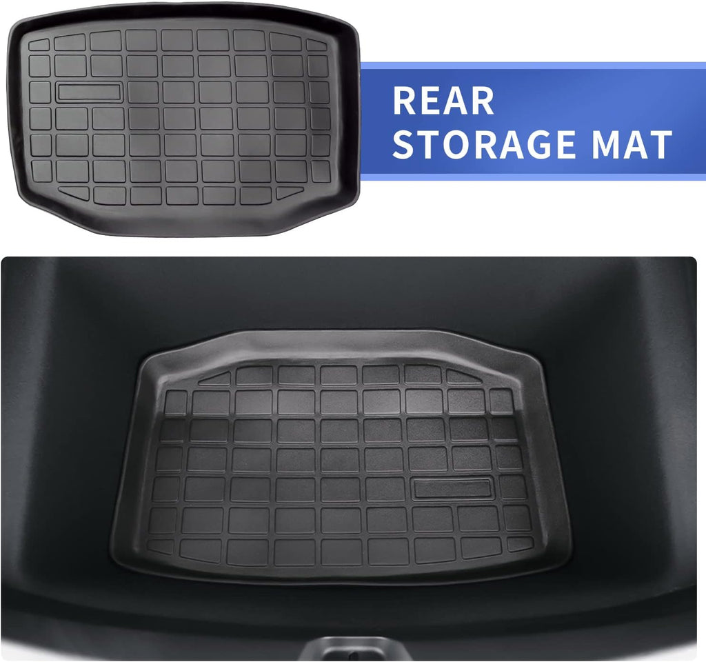 TPE All Weather 3PCS Trunk Mat Cargo Liner T7661