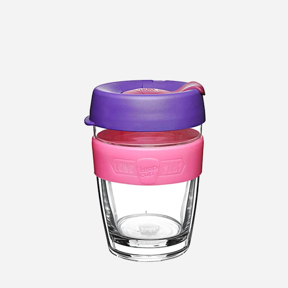 Glass Reusable Cup 12oz U404
