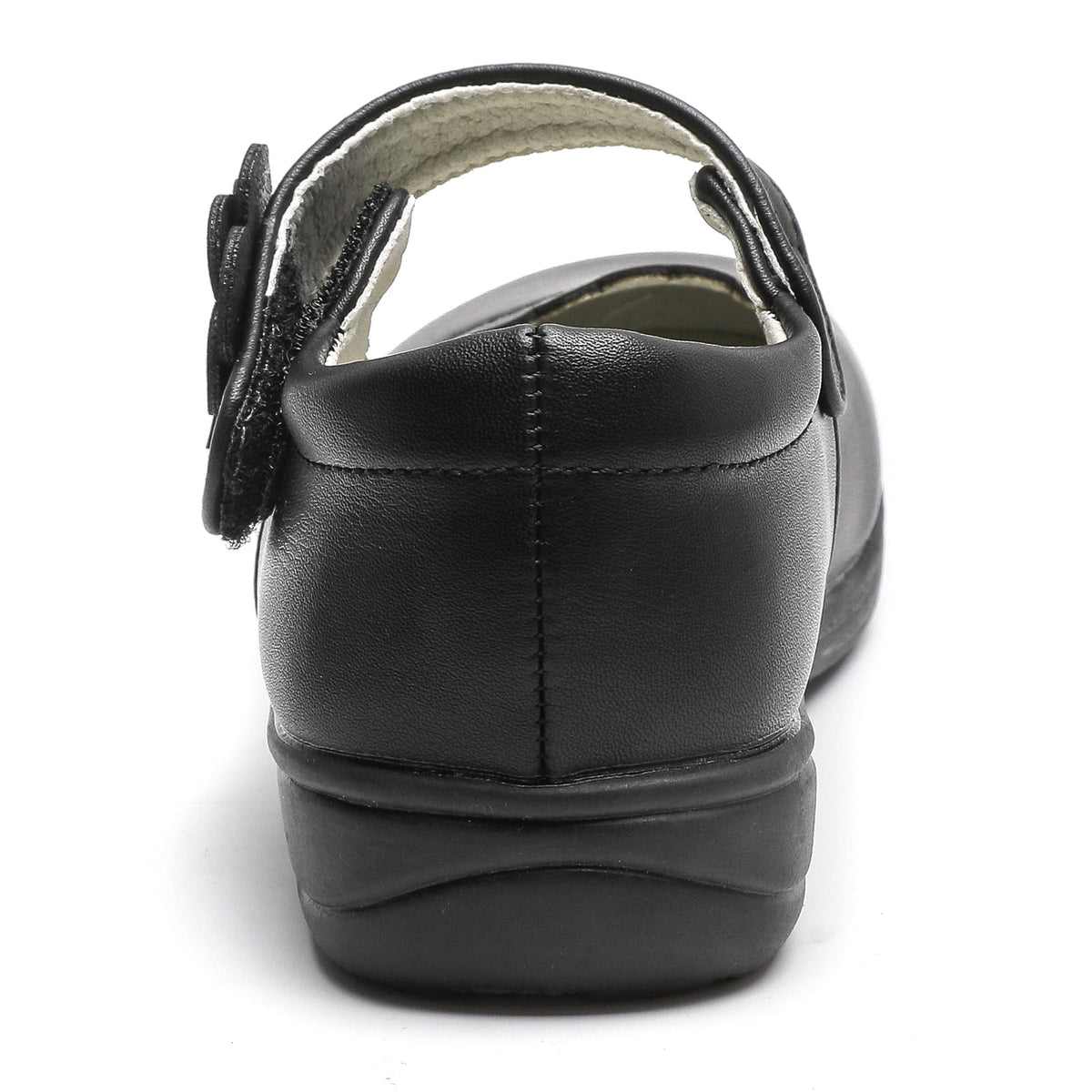 Black Mary Jane Flat School Uniform Shoes P880