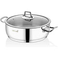 5 qt. Stainless Steel Saute Pot with Glass Lid E731590