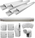 Decorative PVC Wide Line Cover Kit for Mini Split Air Conditioners and Heat Pumps R59098