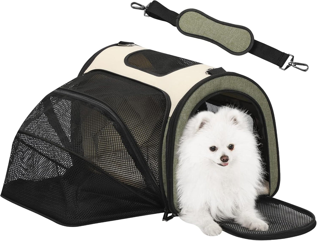 Medium Grey Expandable Pet Carrier Pack of 2 G935