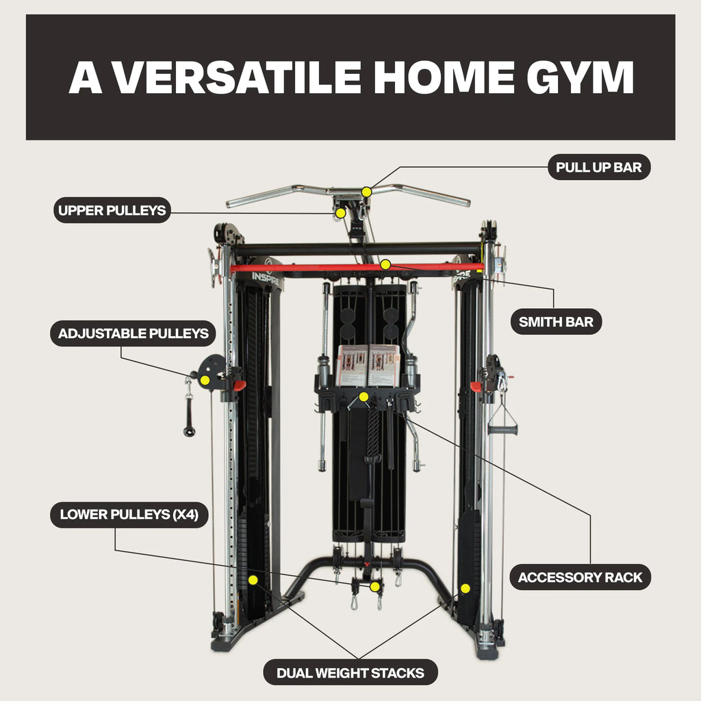Functional Trainer Smith Machine with Bench O774007