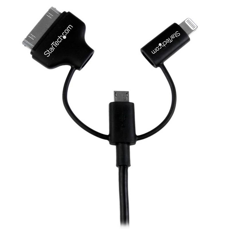 Black 1m (3ft) USB Cable I53588