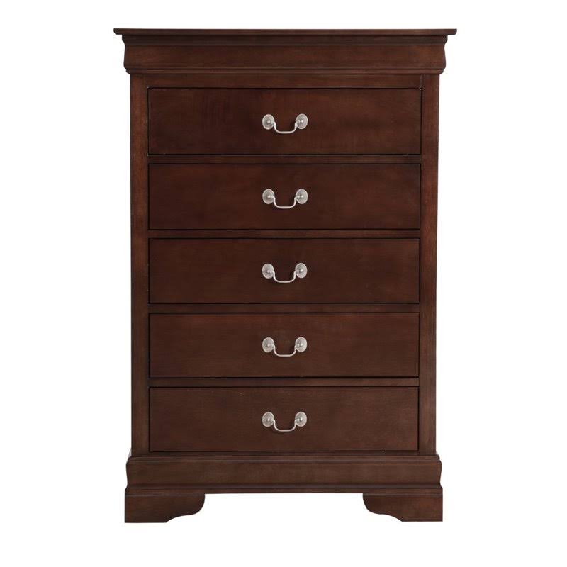Cappuccino 5 Drawer Chest F871595