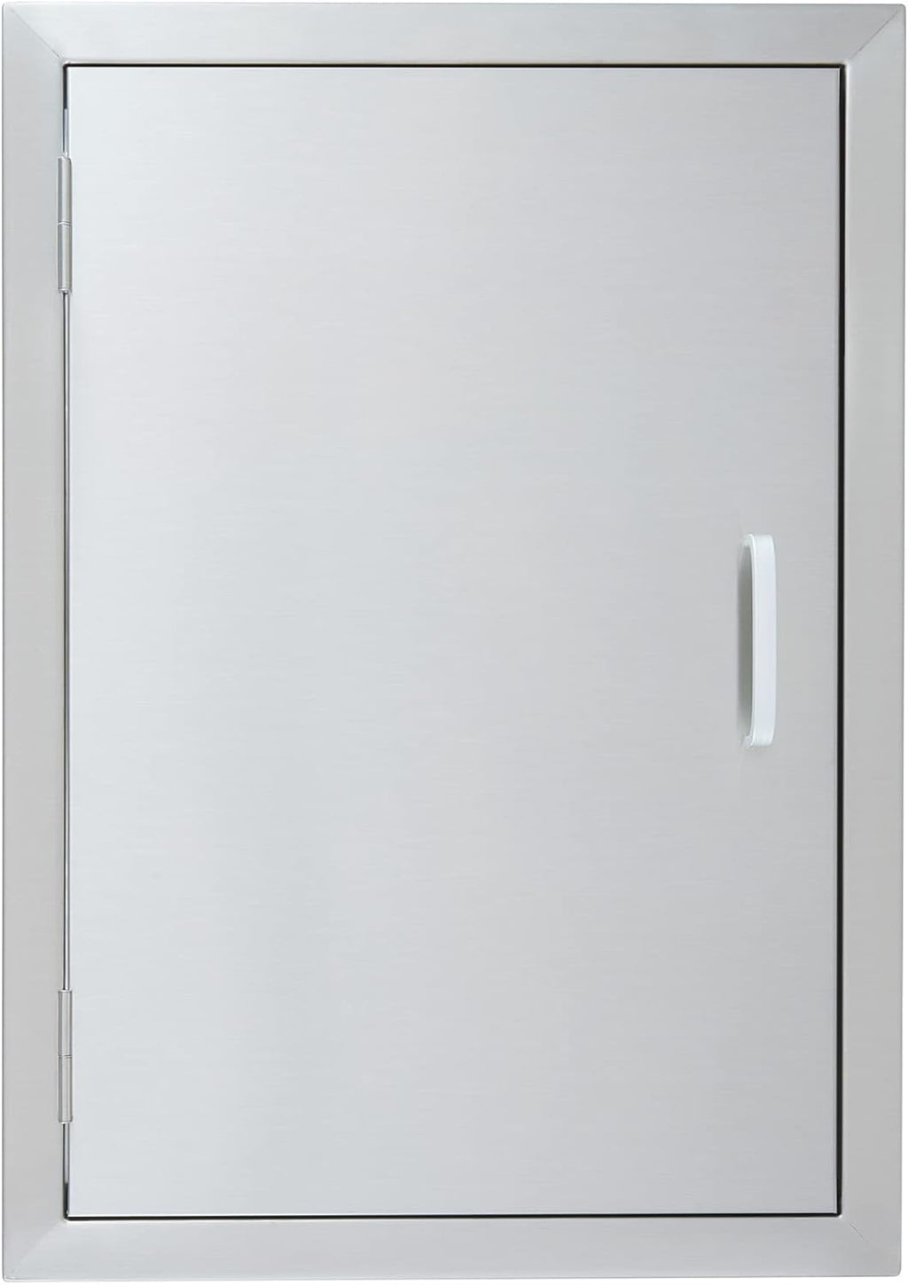 Outdoor Kitchen Doors, 304 Stainless Steel Built in Single Access Doors (17 x 24) V294028