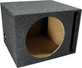 Single 12" Vented Subwoofer Sub Box Ported Enclosure 5/8" MDF Pack of 2 R34029