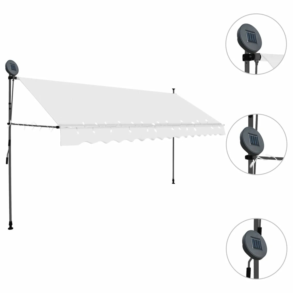Manual Retractable Awning with 137.8" T470947