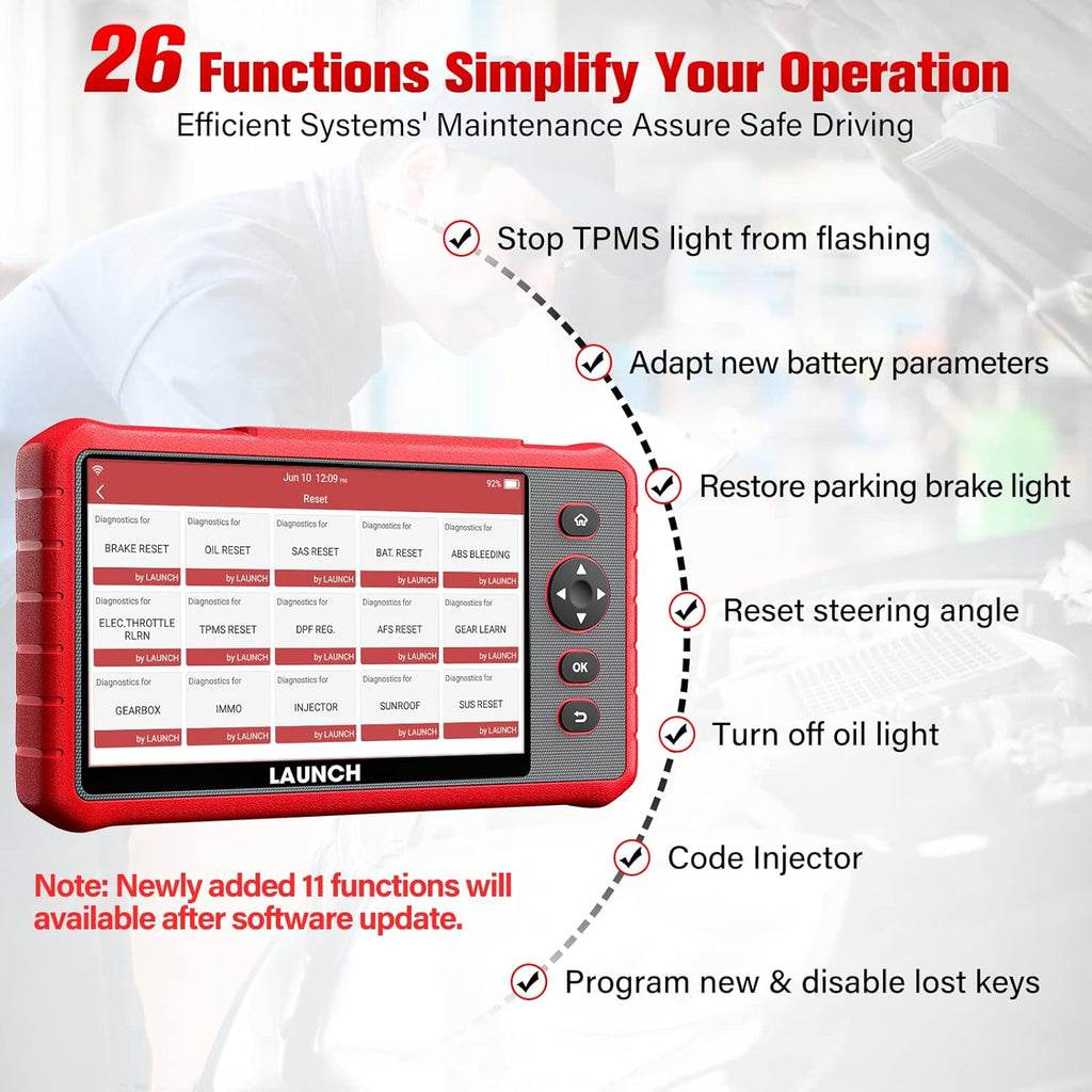OBD2 Scanner Full System Scan Tool with Touch Screen A549952