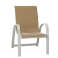 Stacking Patio Dining Armchair X86683