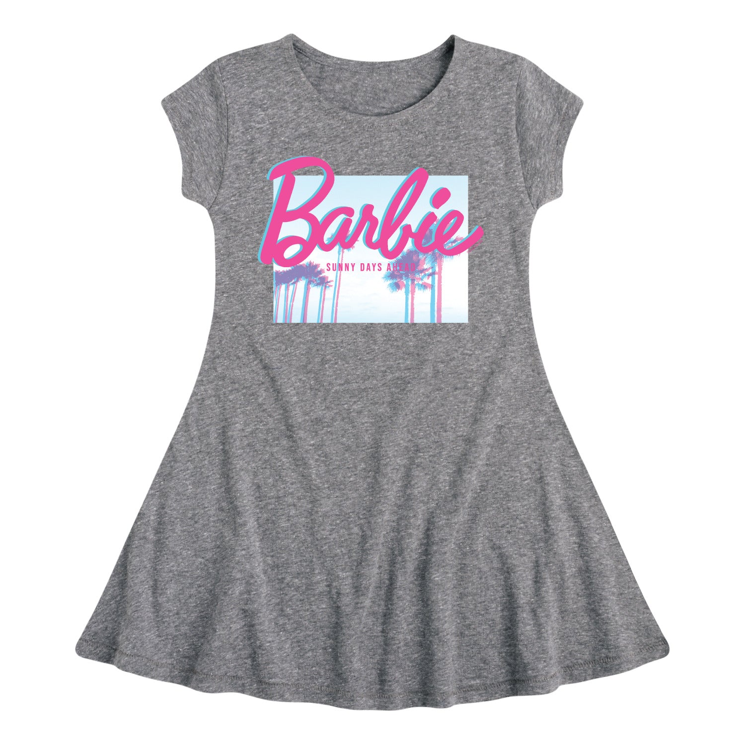Glitch Toddler And Youth Girls Fit And Flare Dress M11822