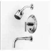 Satin Nickel Tub and Shower Trim Set Q79451