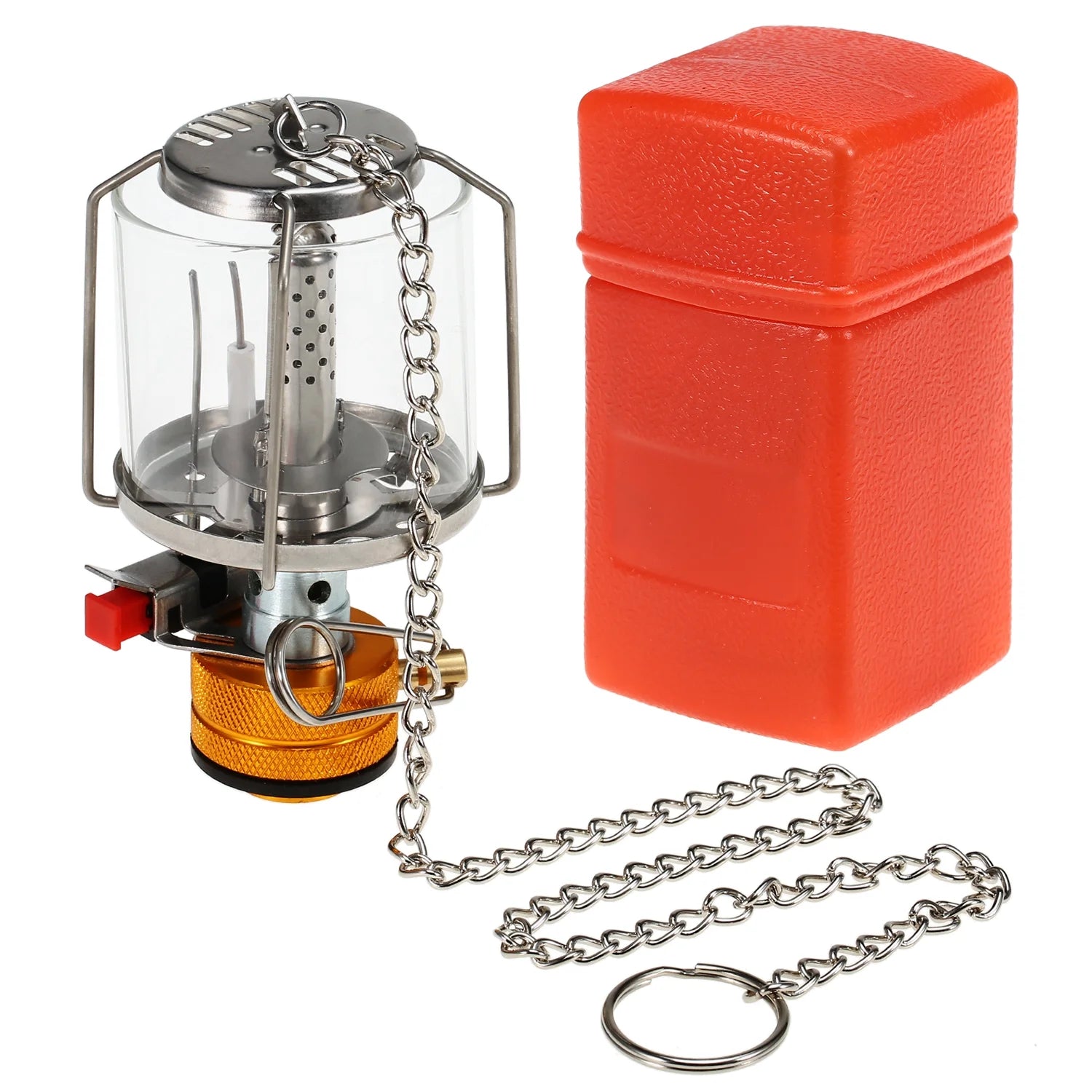 Outdoor Portable Camping Gas Lantern with 3 Mantles and Adapter N6180