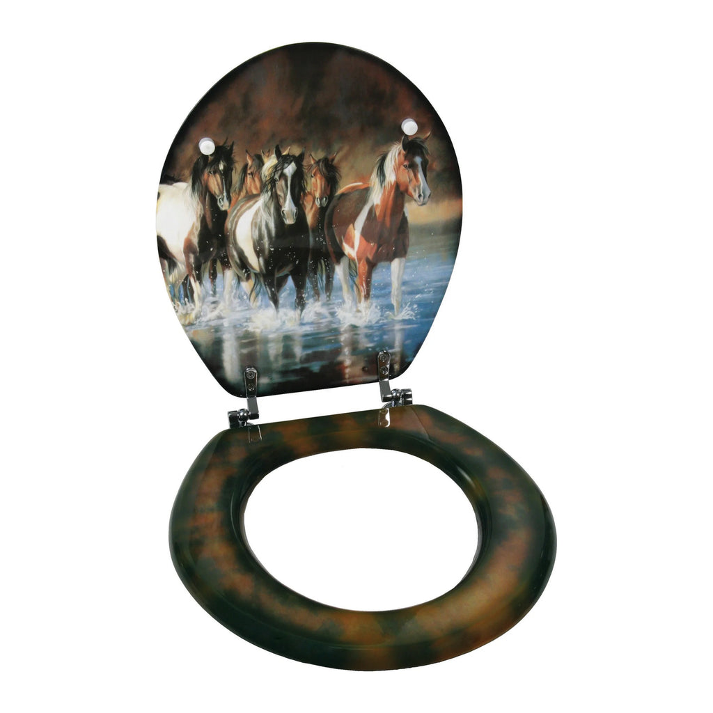 Horse Toilet Seat T6493