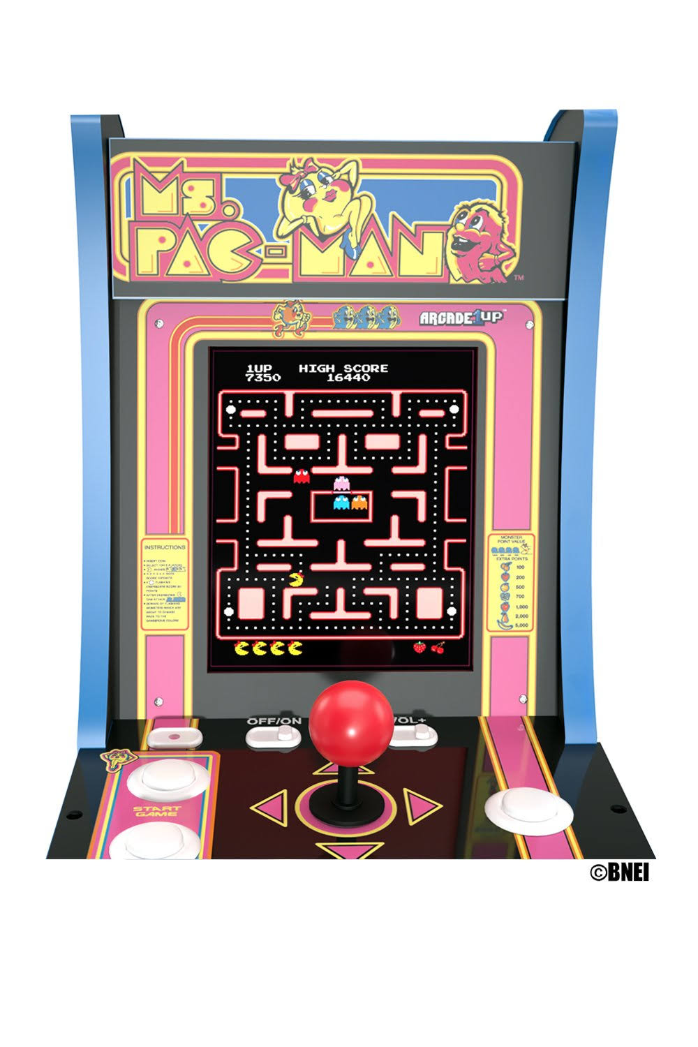 Ms. Pac-Man Countercade F8151